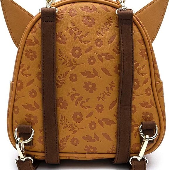Exclusive Loungefly Pokemon Eevee Cosplay Convertible Mini Backpack - Picture 15 of 16